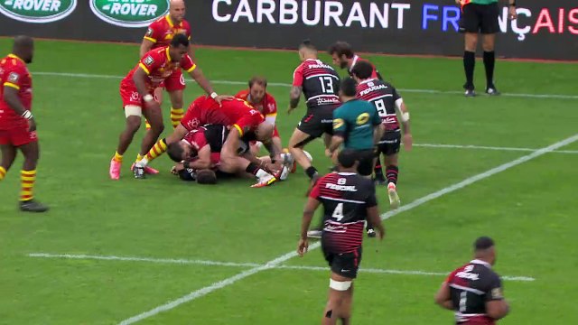 TOP 14 - Essai de Maxime MEDARD (ST) - Stade Toulousain - USA Perpignan - J10 - Saison 2021/2022