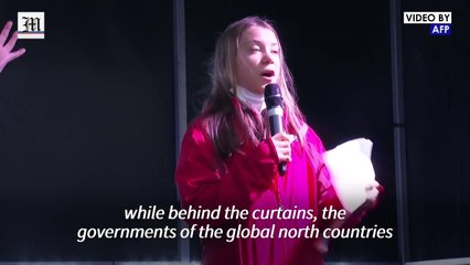 Thunberg labels COP26 a 'greenwash festival' as youth demand action