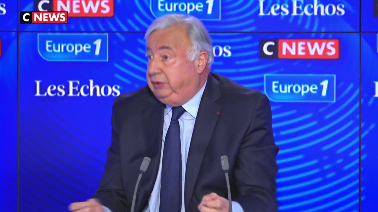Gérard Larcher : «Je fais le pari que ça nous aider à encore mieux nous rassembler»