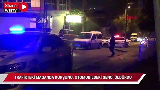 Trafikteki maganda kurşunu, otomobildeki genci öldürdü