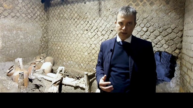 Archéologie : une chambre d'esclaves découverte à Pompéi