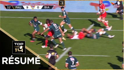TOP 14 - Résumé Section Paloise-Biarritz Olympique: 33-21 - J10 - Saison 2021/2022