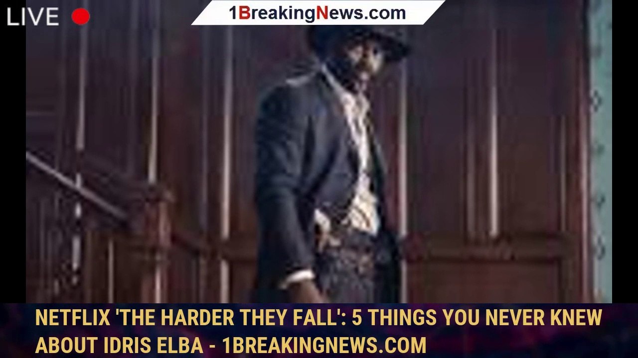 Netflix 'The Harder They Fall'- 5 things you never knew about Idris Elba