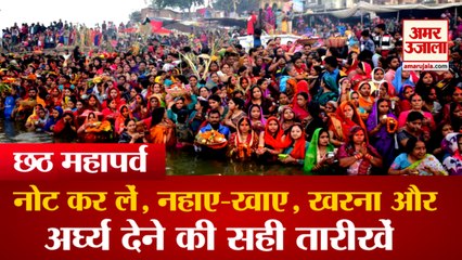 Download Video: आने वाला है छठ महापर्व | Chhath Puja 2021 Date Time of Nahay Khaye Kharna Surya Arghya