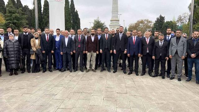 Edirnekapı Şehitliği'nde yaşanan olaylar protesto edildi