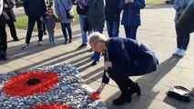 Completion of Royal British Legion tribute at Seaham