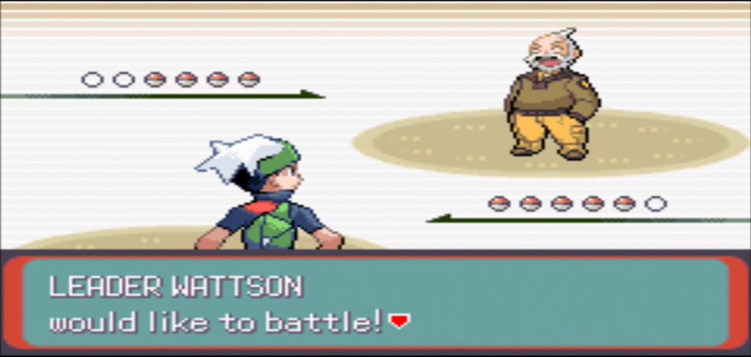 Pokemon Emerald - 3rd Gym Leader Battle: Wattson