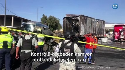 Meksika’daki Trafik Kazasında En Az 19 Ölü