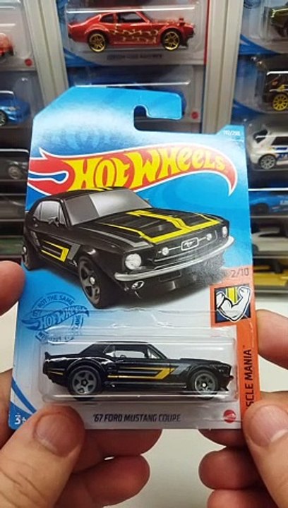 Hotwheels FORD MUSTANG COUPE 67 by Todo dia Hotwheels.