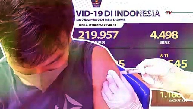 Update Corona Indonesia 7 November 2021: 444 Kasus Positif, 587 Orang Sembuh, 11 Meninggal Dunia