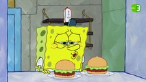 سبونج بوب يقدم سلطع برجر المثالي