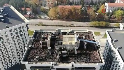 İşten çıkarılan kapıcı aparmanda yangın çıkardı; verdiği zarar gün ağarınca ortaya çıktı