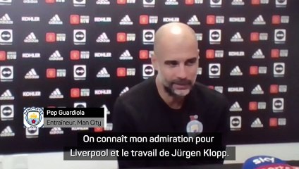 Man City - Guardiola : "On connaît mon admiration pour Liverpool"