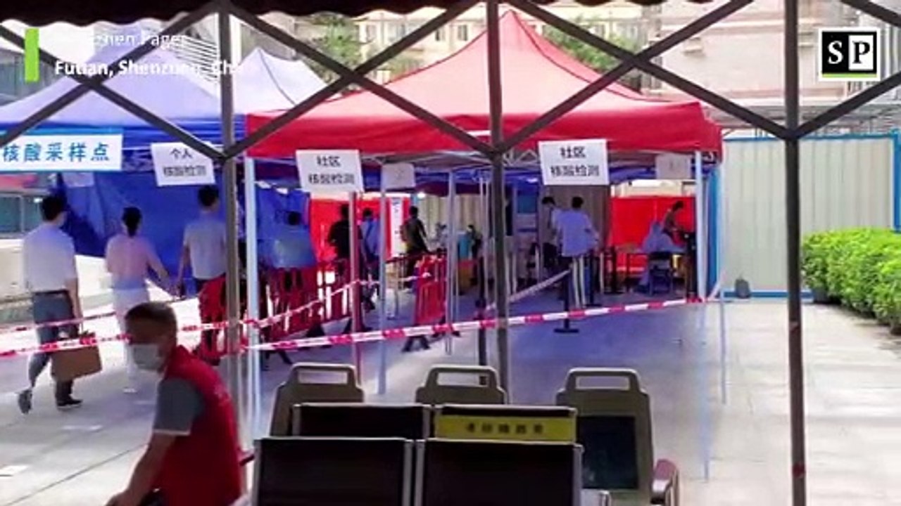 Covid-19 outbreak in Guangdong; city wide nucleic acid testing