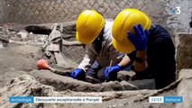 Pompéi : des archéologues découvrent les vestiges d'une chambre d'esclaves