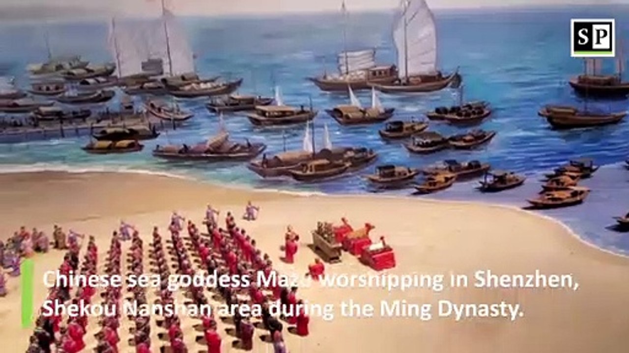 Mazu worshipping during Ming Dynasty in Shekou, Shenzhen