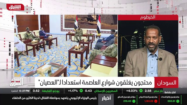 ...إذا نتحدث عن عصيان مدني وربما ممتد الى ا...