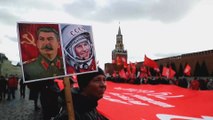 Celebran en Rusia el aniversario de la Revolución Bolchevique