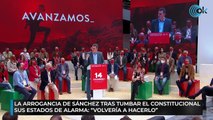 La arrogancia de Sánchez tras tumbar el Constitucional sus estados de alarma: 