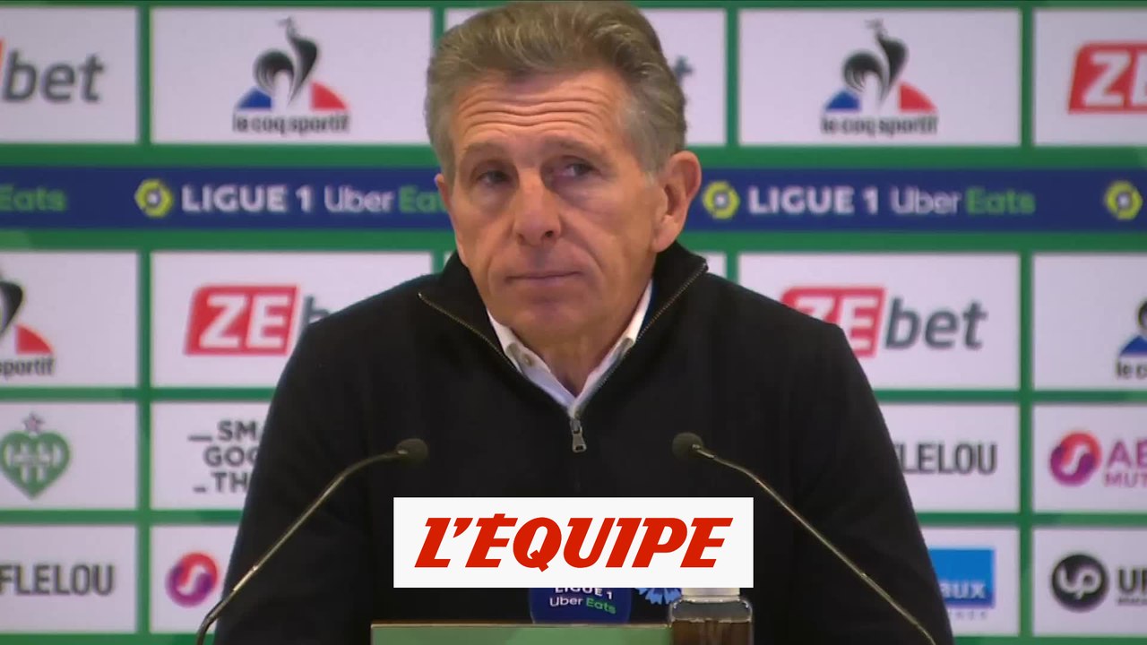 Puel : «Cela montre notre caractère» - Foot - L1 - St-Etienne