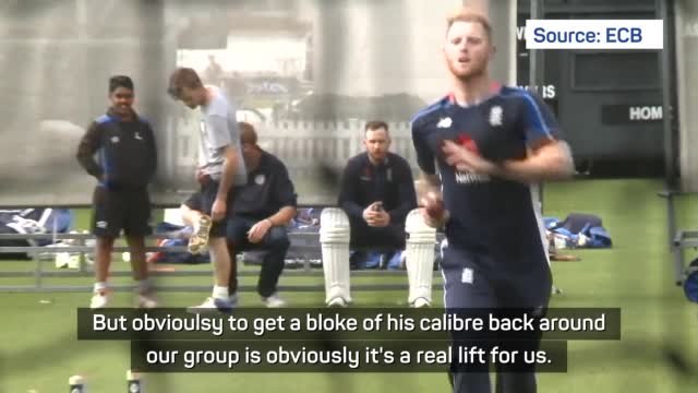 Stokes' return a 'massive' boost - Rory Burns