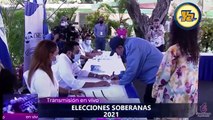 Presidente Daniel Ortega y Vicepresidenta Rosario Murillo ejercen su derecho al voto