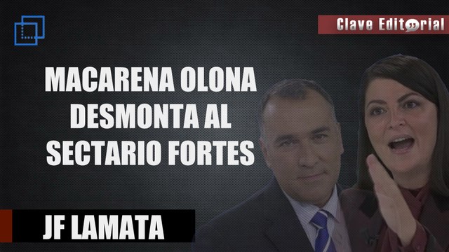 Macarena Olona y el día que dejó sin palabras al sectario Xabier Fortes y a una de 'El País'