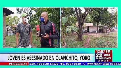 Se reporta el asesinato de una persona en Olanchito, Yoro