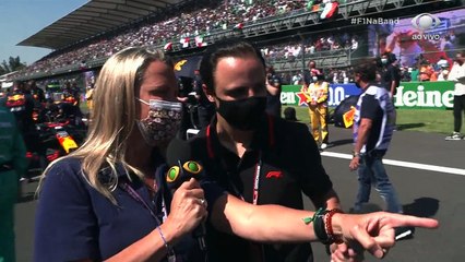 Quase na hora da largada, Mariana Becker e Felipe Massa contam tudo sobre o GP do México, que começa em instantes! Se liga:#ShowDoEsporte