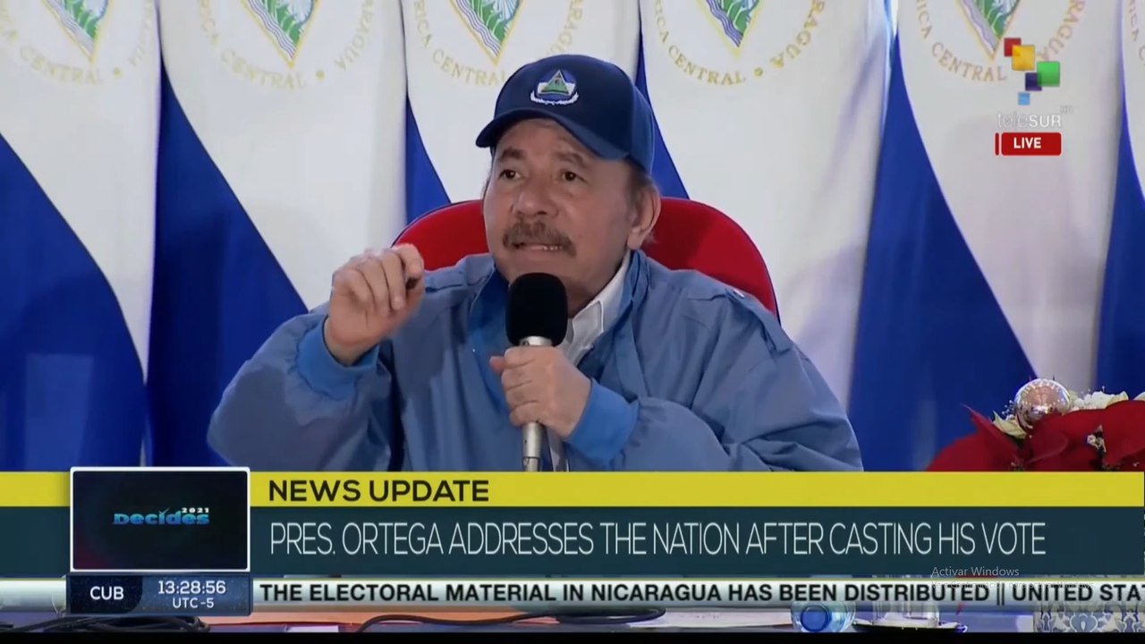 The vote does not call for destruction, the vote calls for peace"