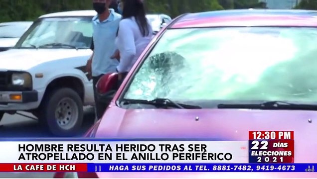 Una persona resulta gravemente herida en accidente vial en el anillo periférico de la capital