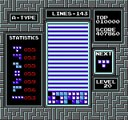 Tetris NES - Multiple Level 18 Games