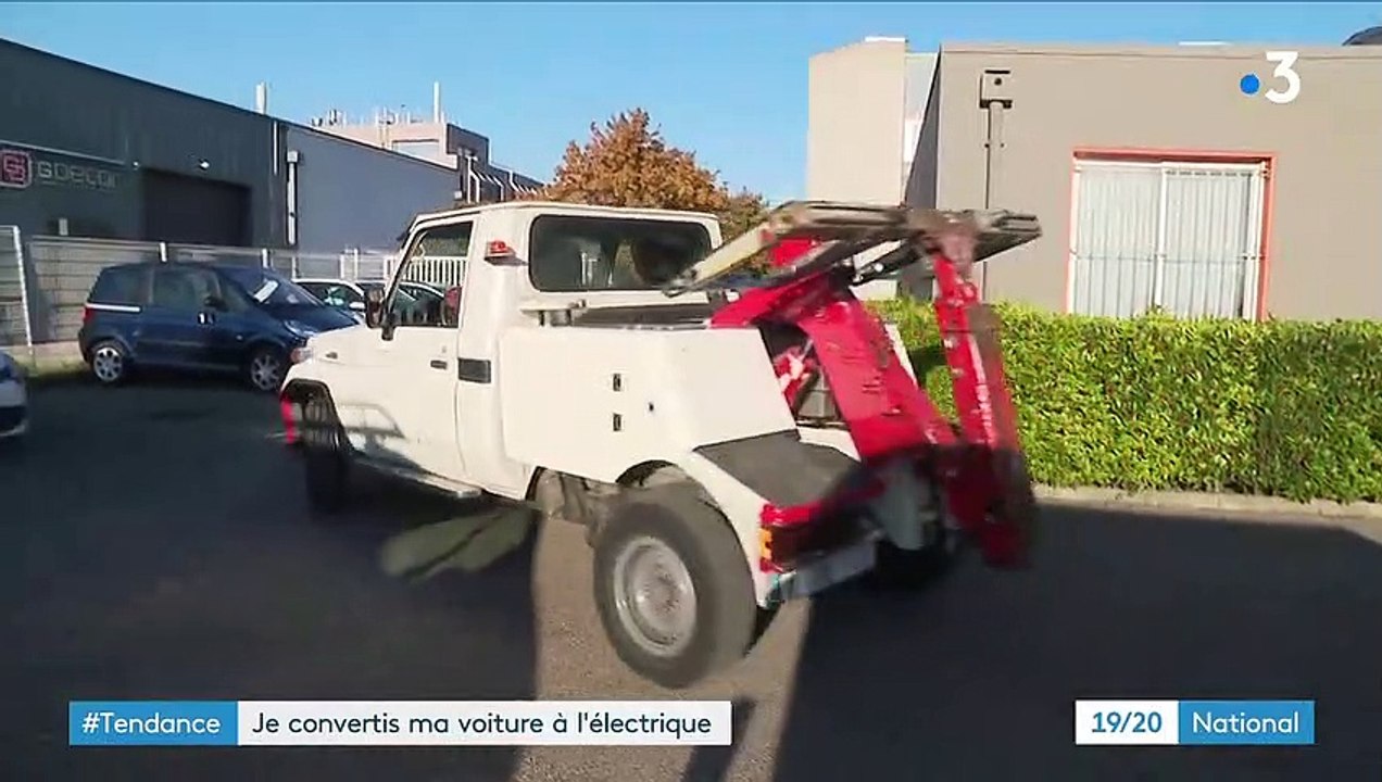 Isère : des anciens véhicules utilitaires transformés en véhicules électriques