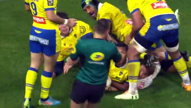 TOP 14 - Essai de Cheikh TIBERGHIEN (ASM) - ASM Clermont - RC Toulon - J10 - Saison 2021/2022