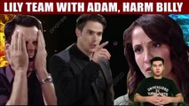 CBS Y&R Spoilers Shock Lily secretly cooperates with Adam to betray Billy, becoming CEO Chance Comm