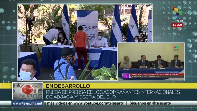 ¨El proceso electoral en Nicaragua transcurren dentro del marco de la ley del derecho electoral¨