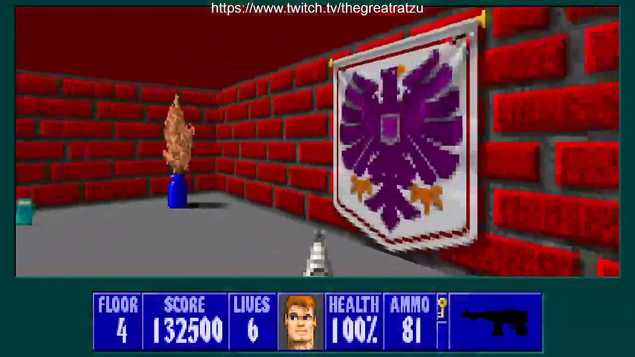 Chatzu Plays Wolfenstein 3D Episode 5 - It's A Man Baby