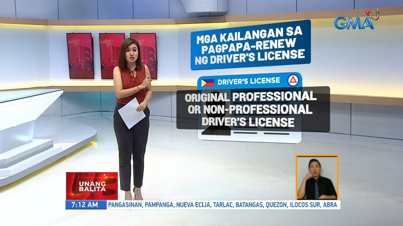 Driver's license renewal guidelines | UB