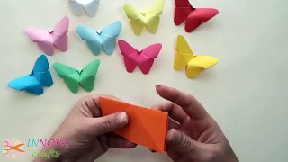 DIY crafts׃ Paper BUTTERFLIES (very EASY) - Innova Crafts