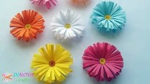 DIY crafts׃ PAPER FLOWERS (daisies) - Innova Crafts
