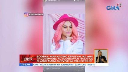 Boobay, mas naging espesyal na ang pagdiriwang ng kaarawan matapos niyang maka-survive sa mild stroke | UB