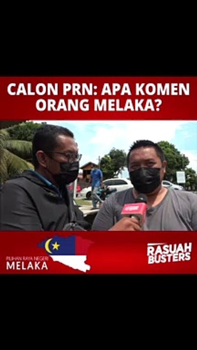 RASUAH BUSTERS DI MELAKA: Pengundi kongsi suara hati