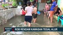 Banjir di Petogogan Mulai Surut, Warga Bersihkan Sisa-sisa Lumpur