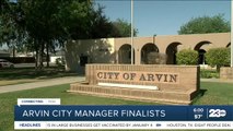 Arvin city manager finalists