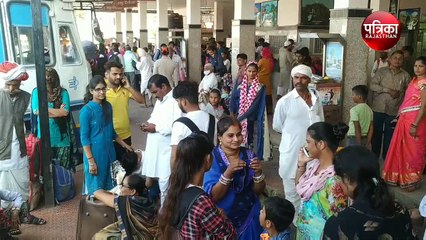 निगम की बसों में यात्रियों की बढ़ी भीड़