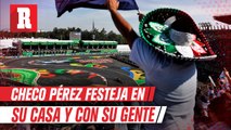 Gran Premio de México: Afición desbordó felicidad por Checo Pèrez