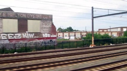 New Jersey Transit Atlantic City Train on Northeast Corridor