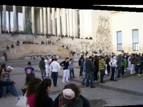 SMDB Photos Rassemblement 010308 Parvis Palais de Tokyo