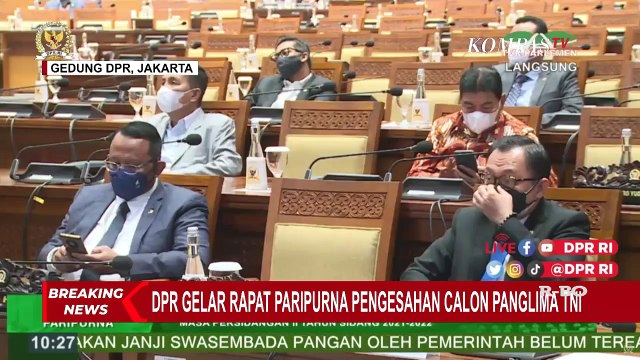 DPR Setujui Jenderal Andika Perkasa Jadi Panglima TNI