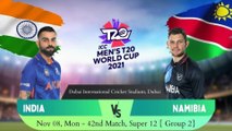 T20 World Cup 2021, IND vs NAM Preview | Oneindia Telugu